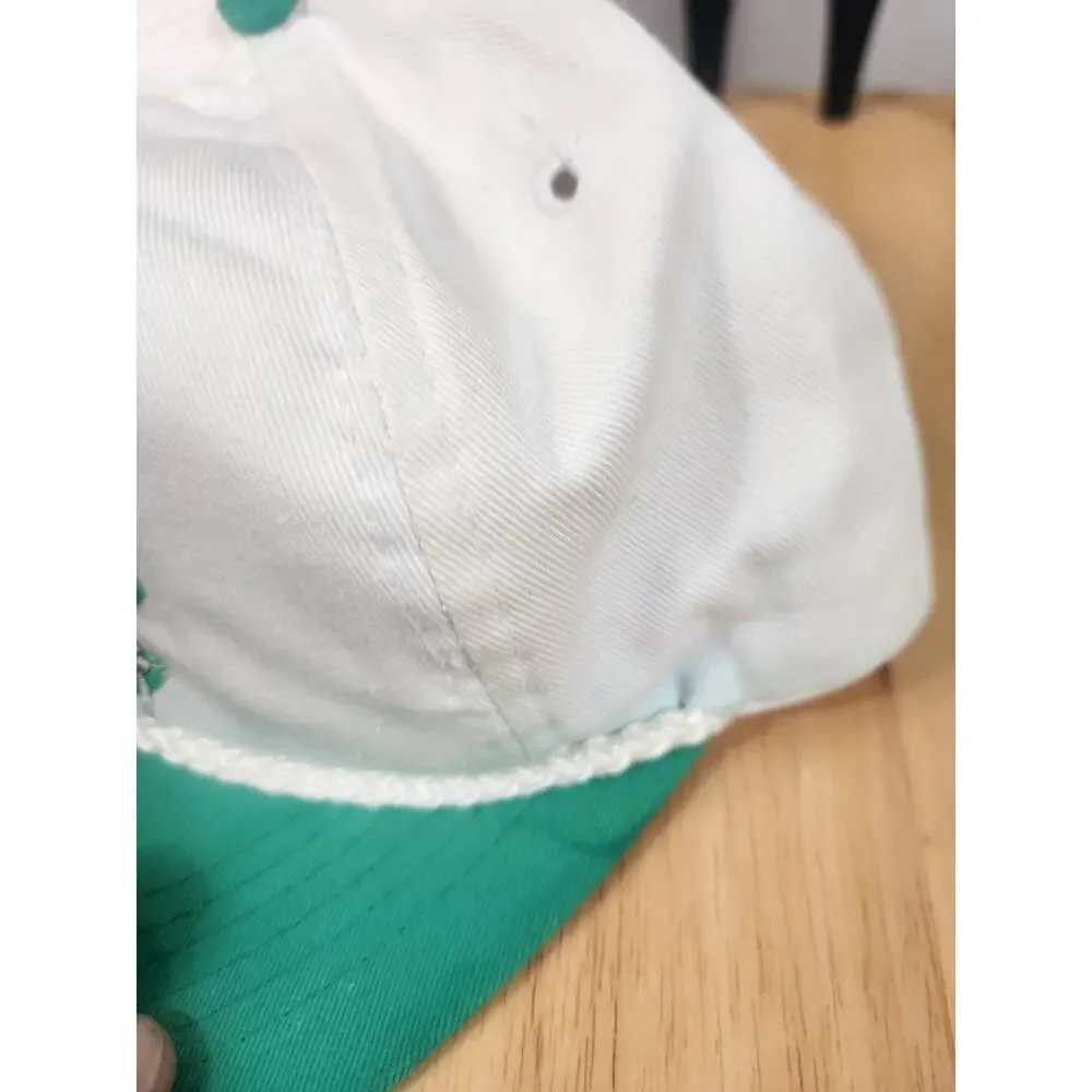 Vintage 80s Boston Celtics Rope Snapback Hat